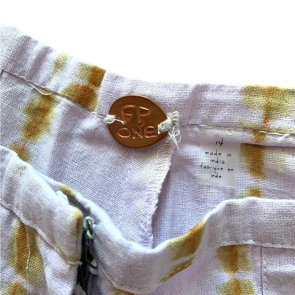 Free People Daydream Tie Dye Culotte Pants - Picture 4 of 7